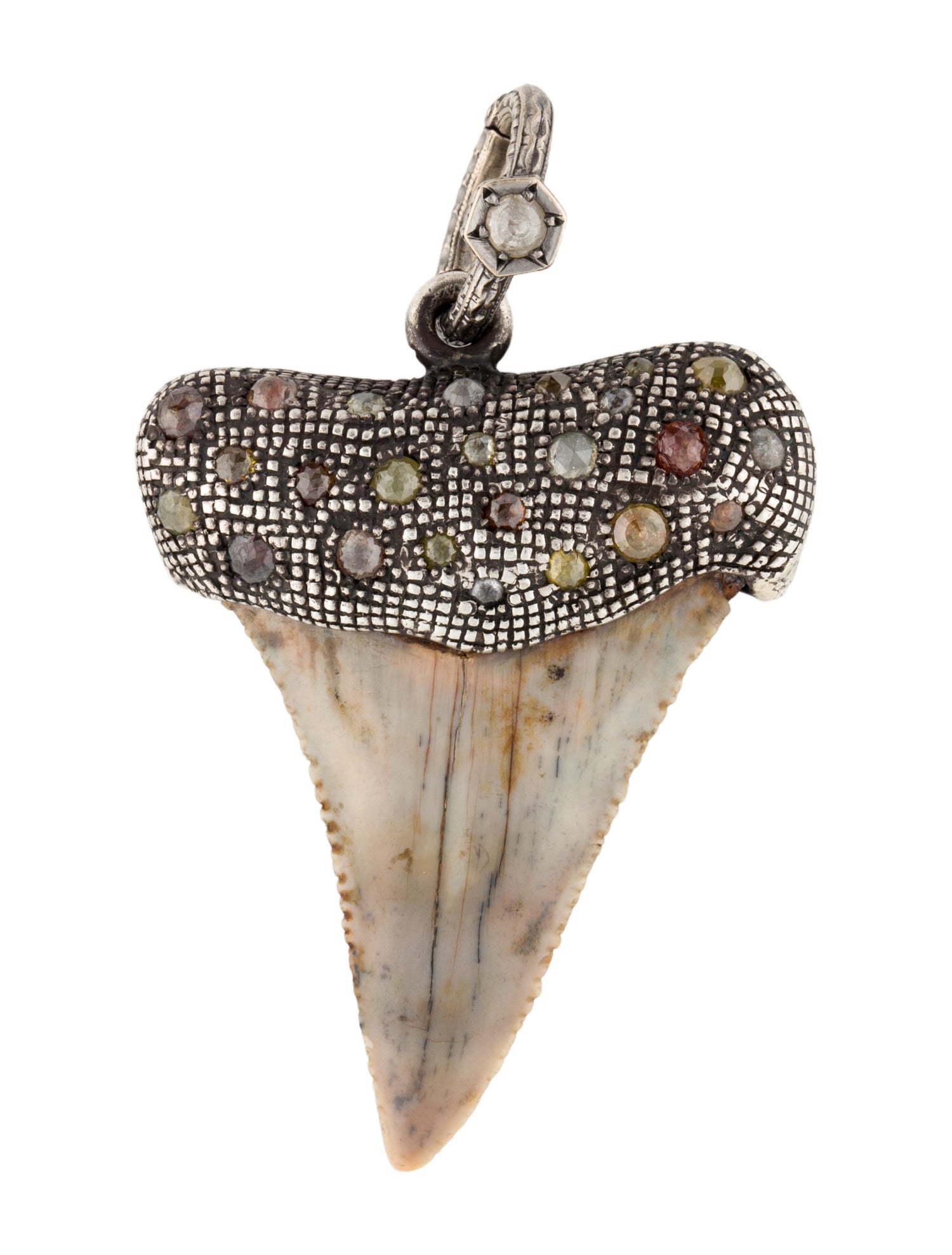 Loree Rodkin Shark Tooth & Diamond Pendant