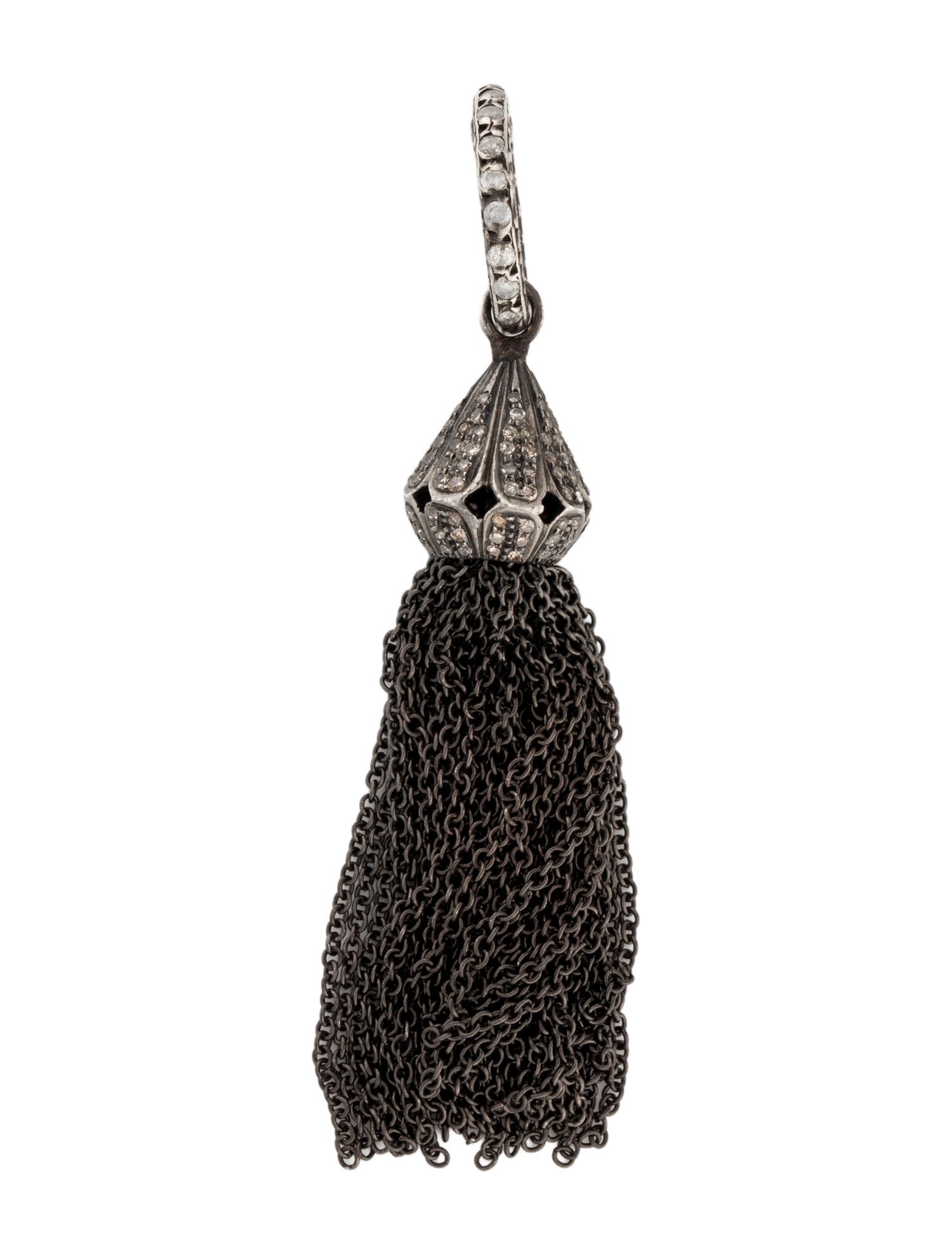 Loree Rodkin Diamond Tassel Pendant