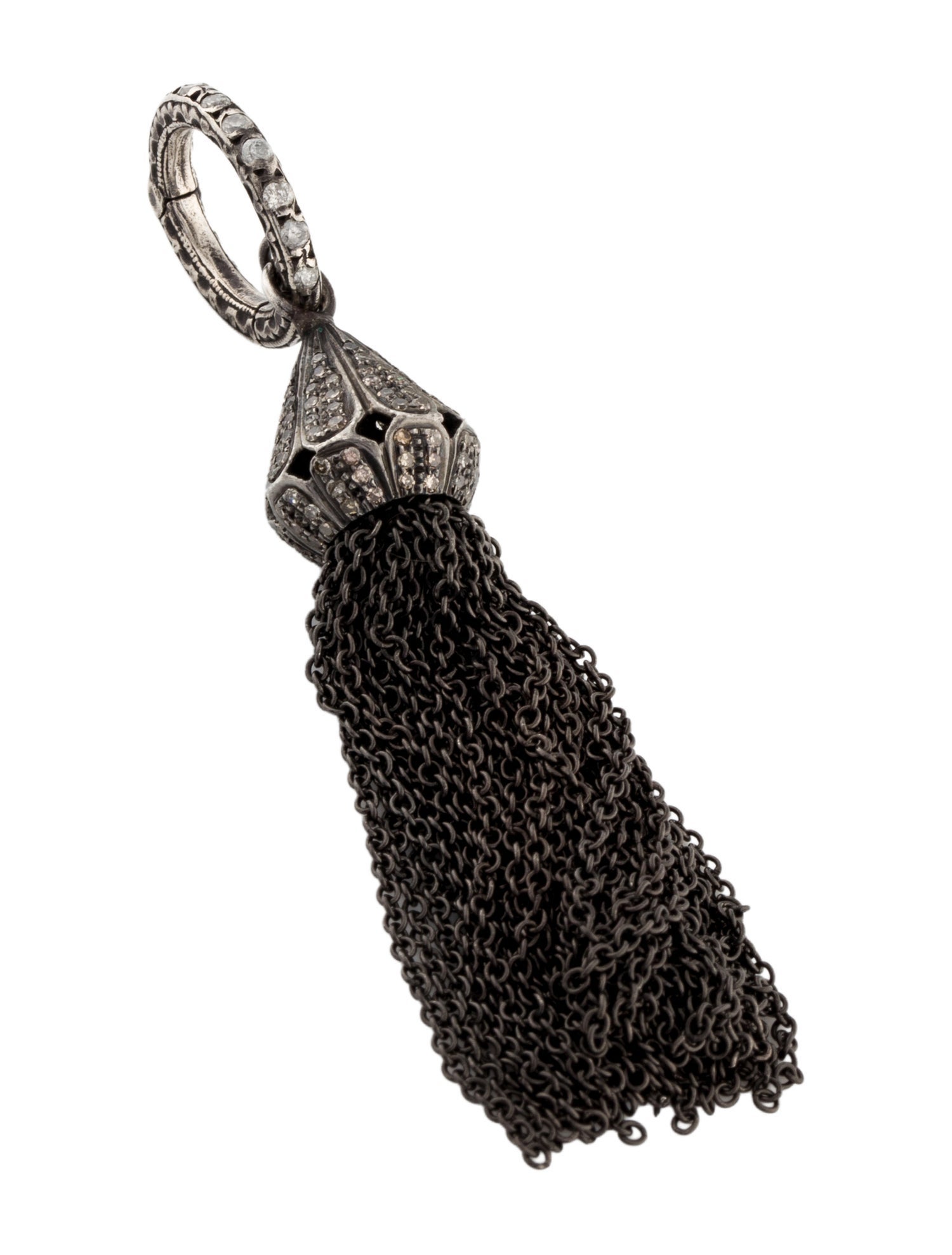 Loree Rodkin Diamond Tassel Pendant