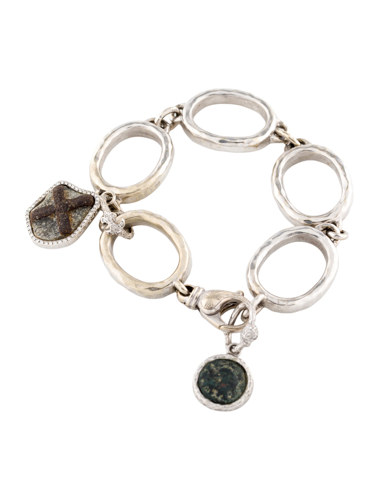 Loree Rodkin 18K Diamond Charm Bracelet