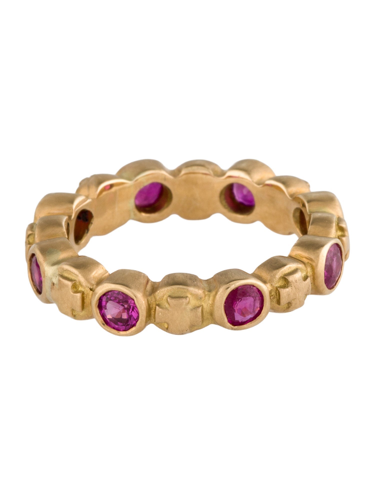 Loree Rodkin 18K Ruby Eternity Band