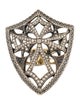 Loree Rodkin 18K Diamond Cross Cocktail Ring