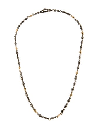 Loree Rodkin Two-Tone Heart Chain Necklace