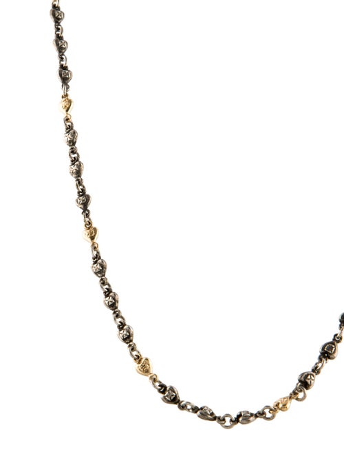 Loree Rodkin Two-Tone Heart Chain Necklace