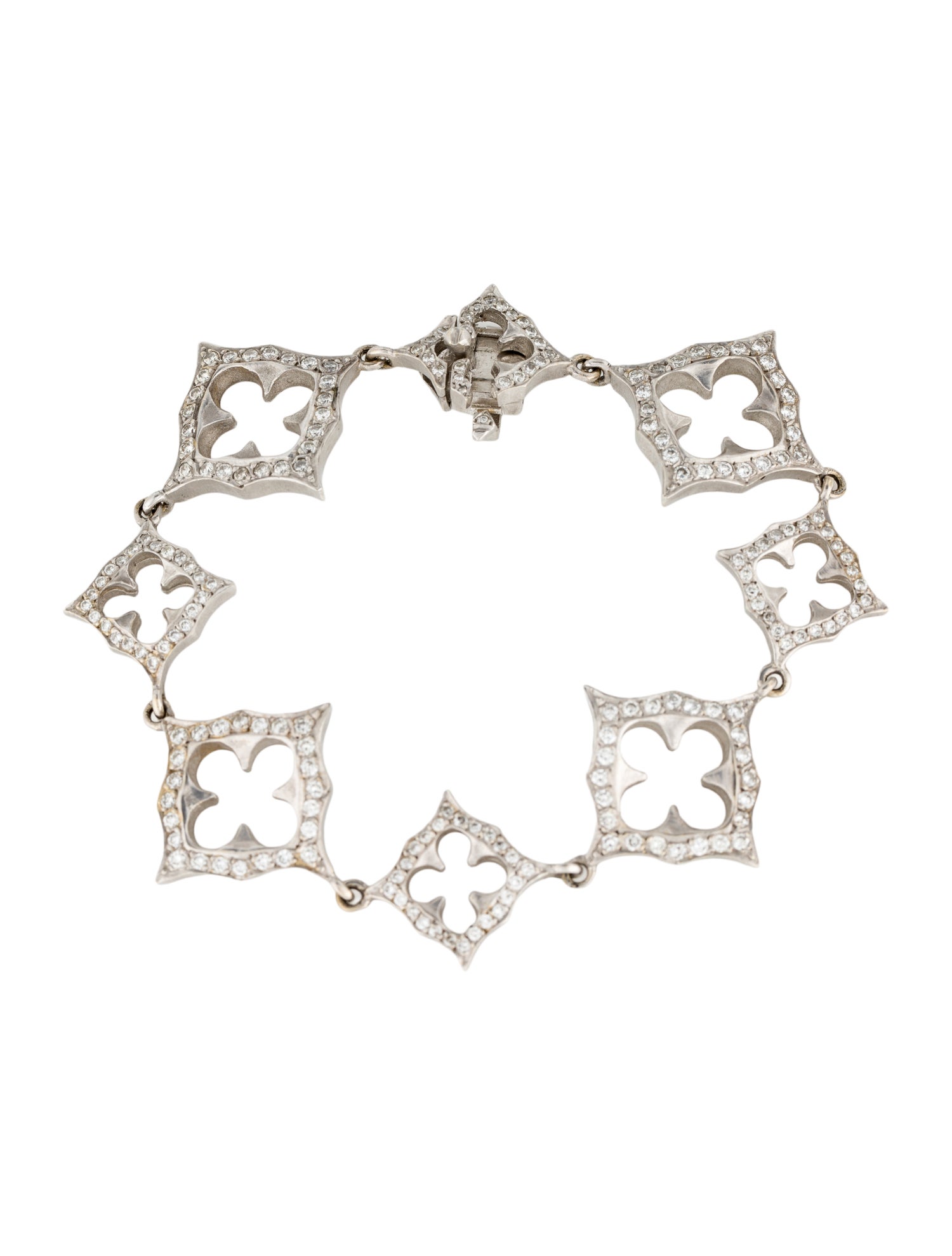 Loree Rodkin 18K 1.44ctw Diamond Link Bracelet