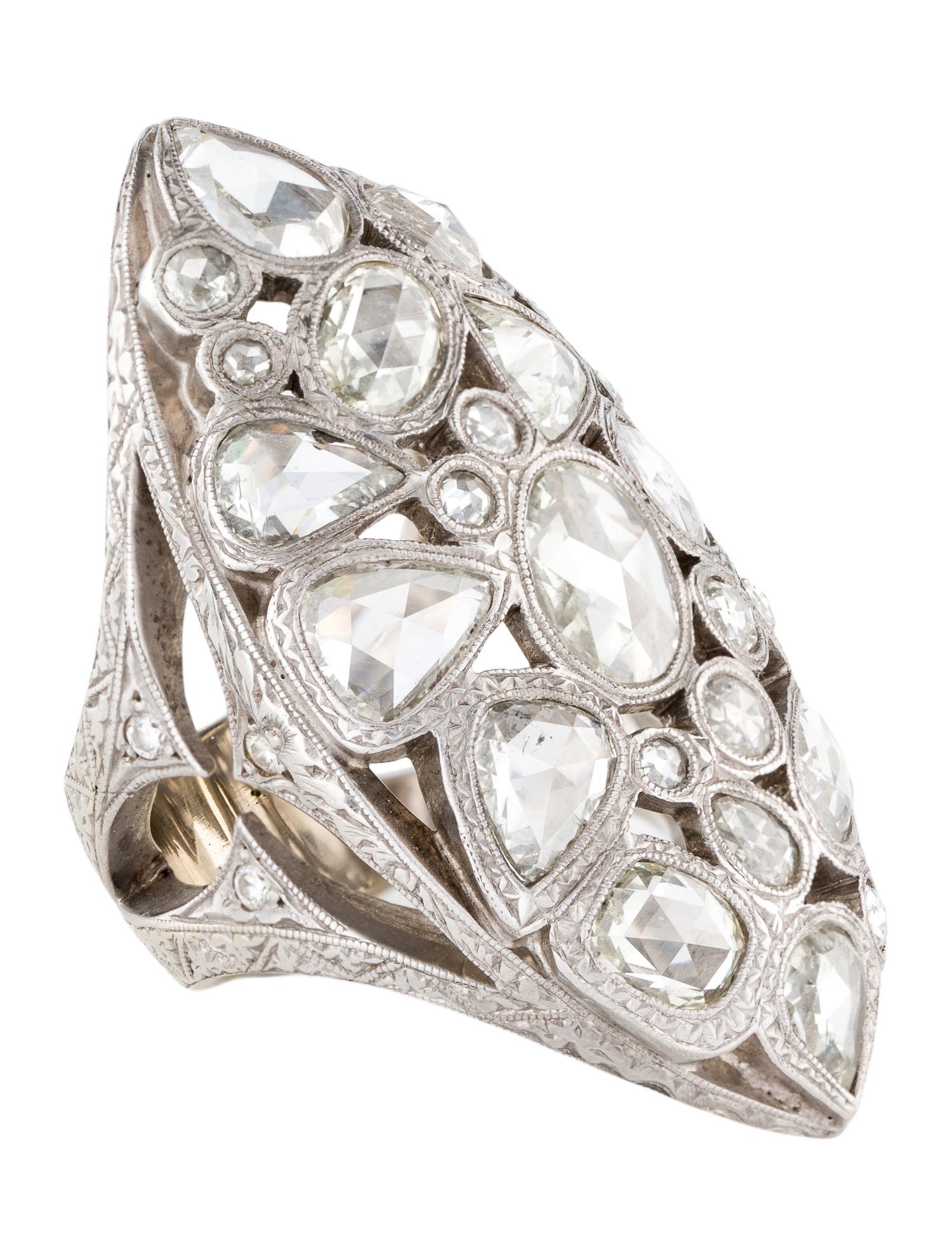 Loree Rodkin 18K Diamond Cocktail Ring