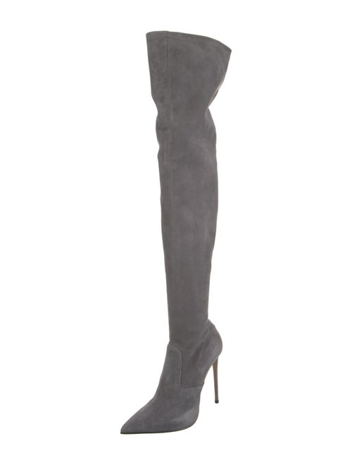 Le Silla Suede Sock Boots