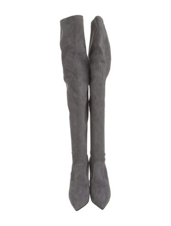 Le Silla Suede Sock Boots