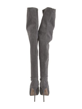 Le Silla Suede Sock Boots