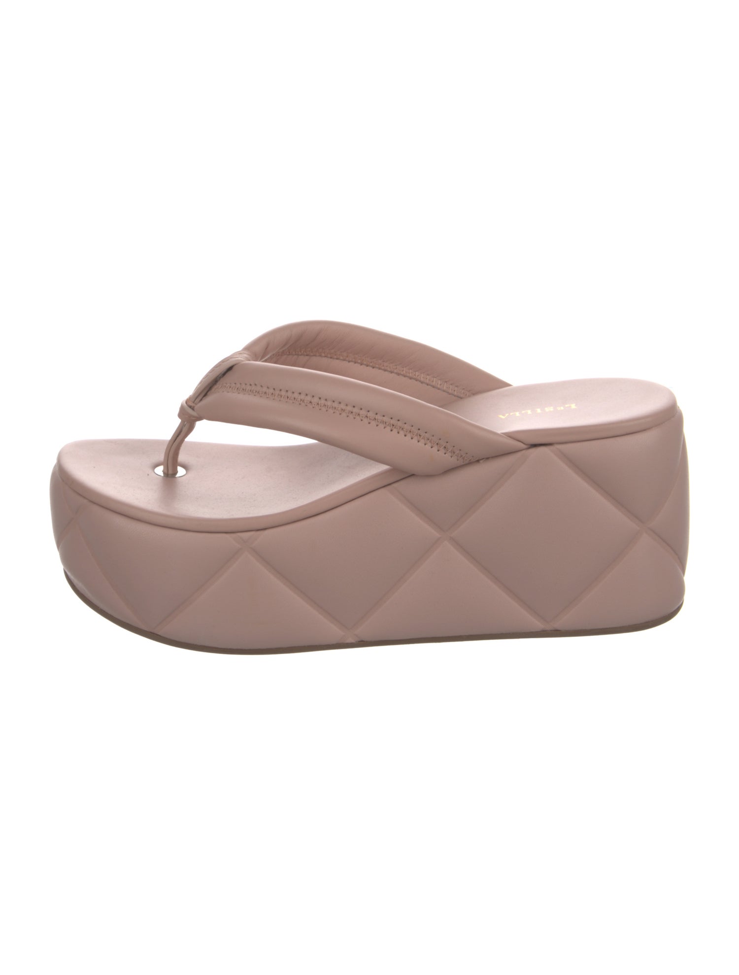 Le Silla Leather Flip Flops