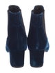 Le Silla Velvet Chelsea Boots