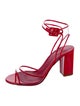 Le Silla Patent Leather Sandals