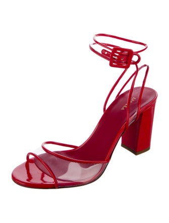 Le Silla Patent Leather Sandals