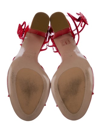 Le Silla Patent Leather Sandals