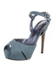 Le Silla Denim Sandals