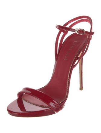 Le Silla Patent Leather Sandals