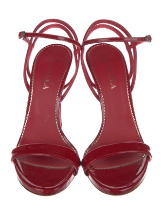 Le Silla Patent Leather Sandals