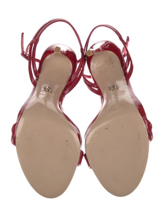 Le Silla Patent Leather Sandals