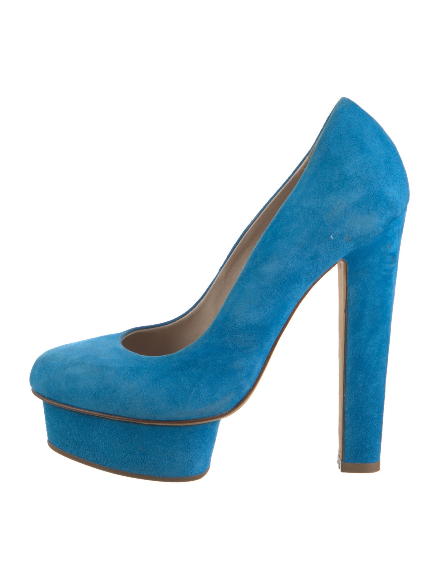 Le Silla Suede Pumps