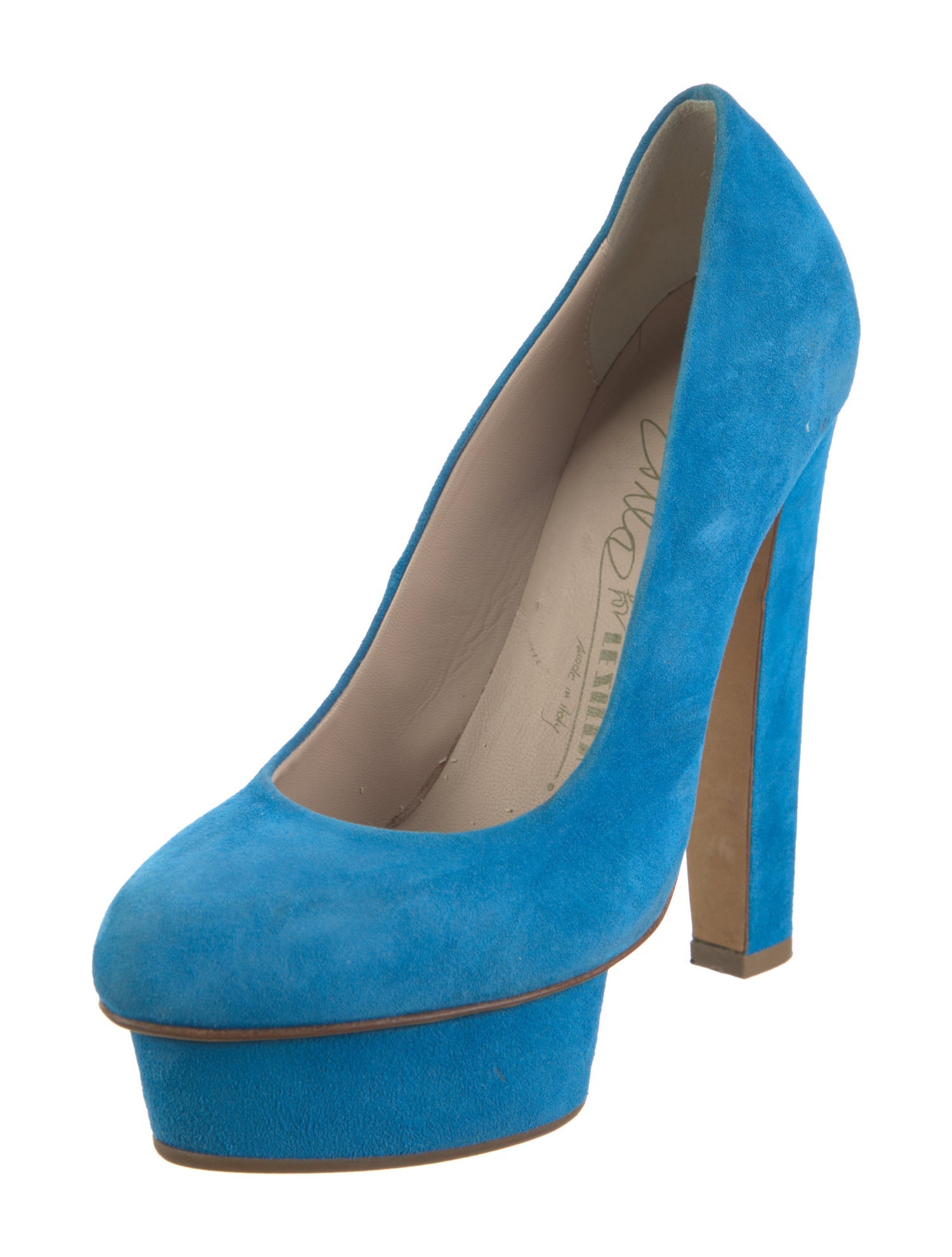 Le Silla Suede Pumps