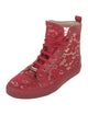 Le Silla Mesh Printed Lace-Up Boots