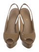 Le Silla Patent Leather Slingback Pumps