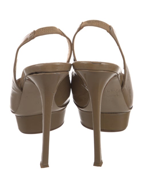 Le Silla Patent Leather Slingback Pumps