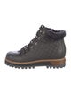 Le Silla Leather Colorblock Pattern Hiking Boots
