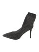 Le Silla Mesh Crystal Embellishments Sock Boots