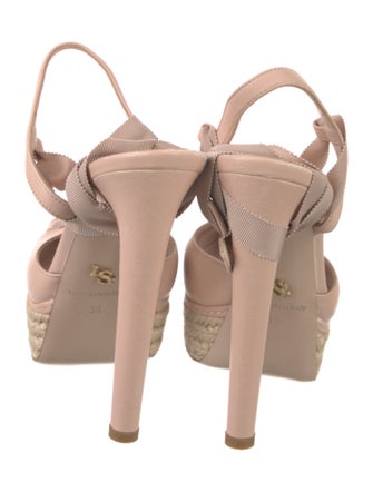 Le Silla Suede Slingback Pumps