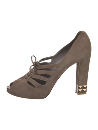 Le Silla Suede Pumps