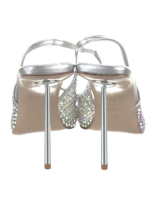 Le Silla Crystal Slingback Pumps