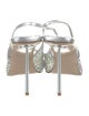 Le Silla Crystal Slingback Pumps