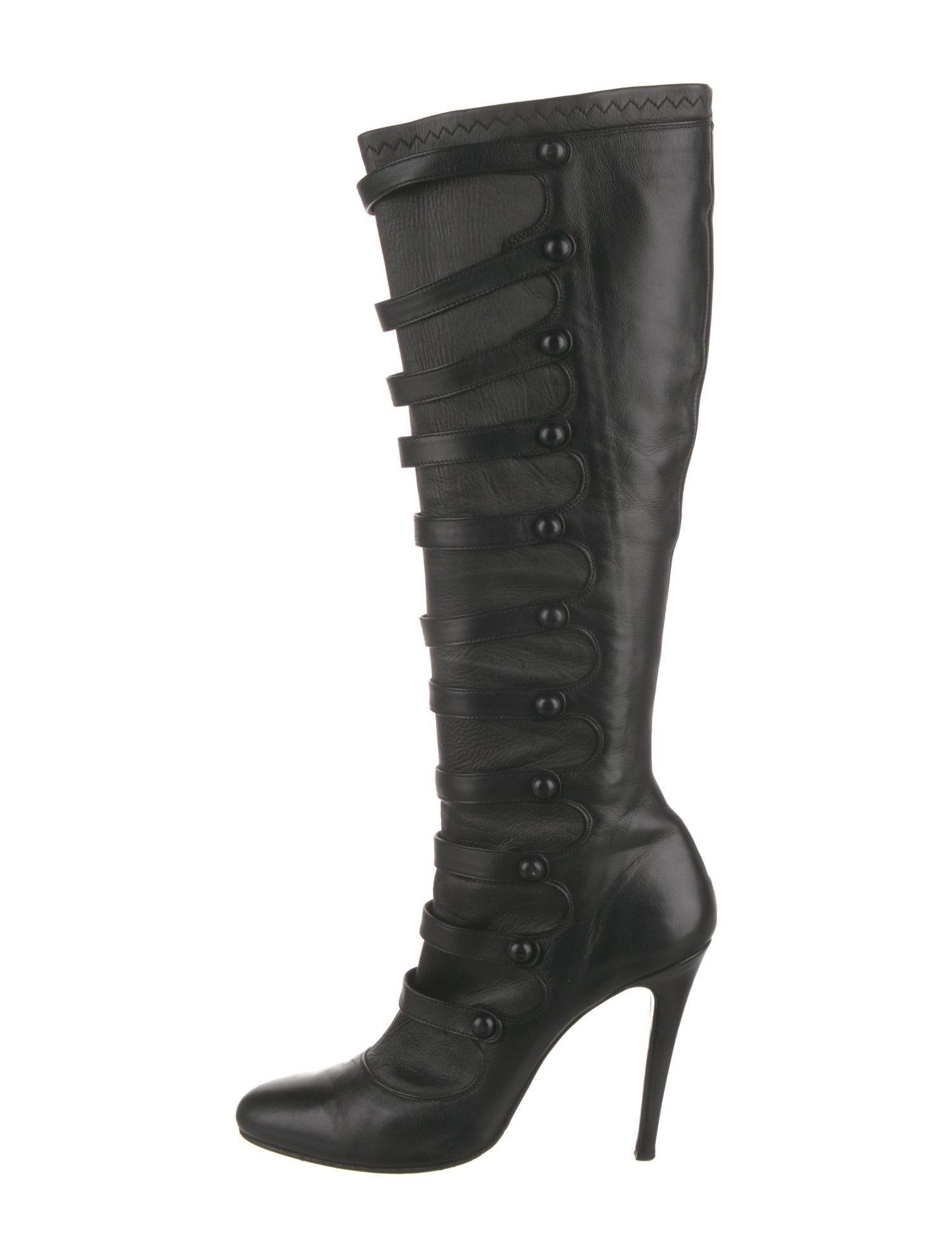 Le Silla Leather Lace-Up Boots