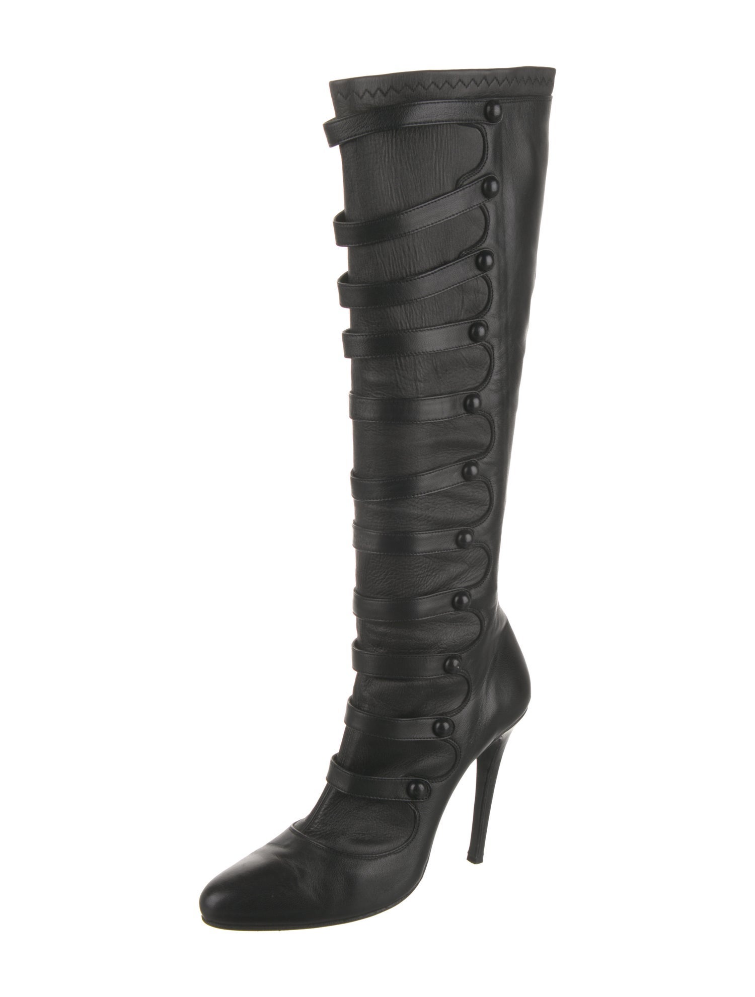 Le Silla Leather Lace-Up Boots