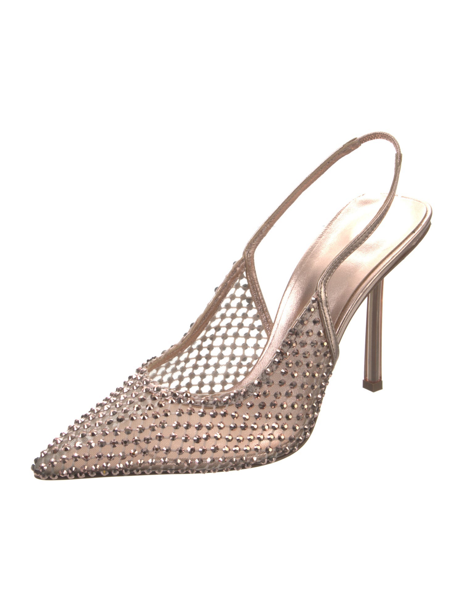 Le Silla Mesh Slingback Pumps