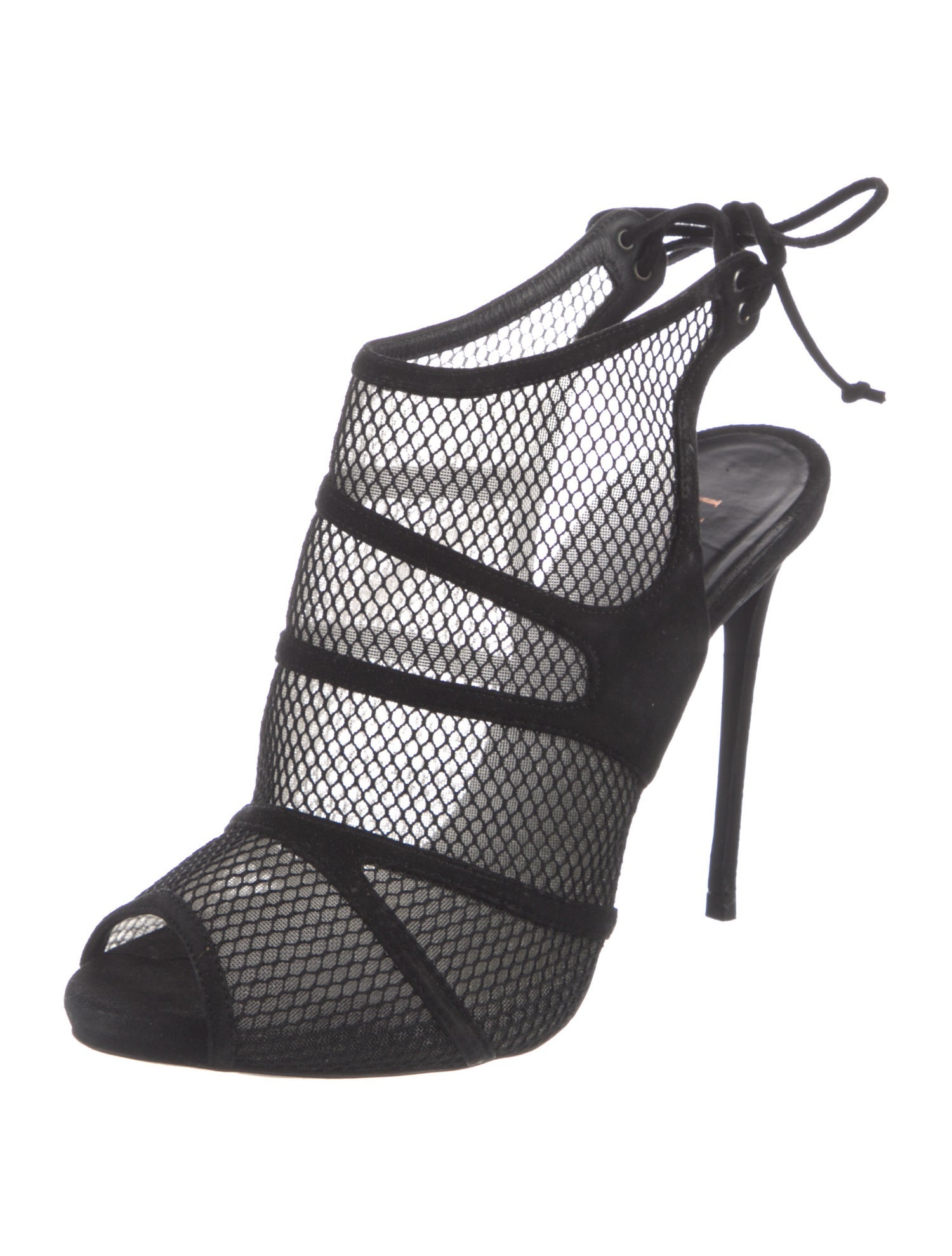 Le Silla Suede Printed Slingback Pumps