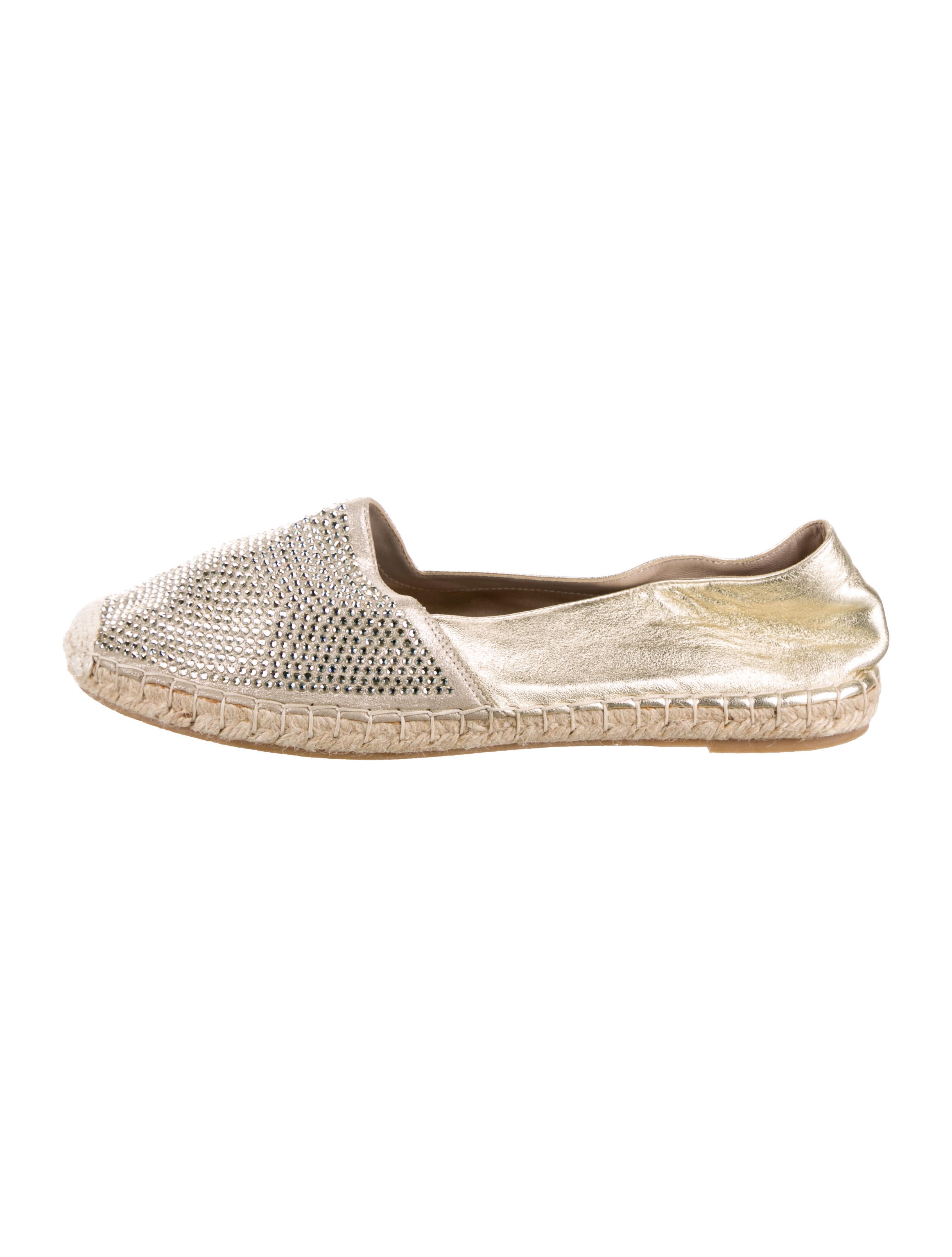 Le Silla Leather Patterned Espadrilles