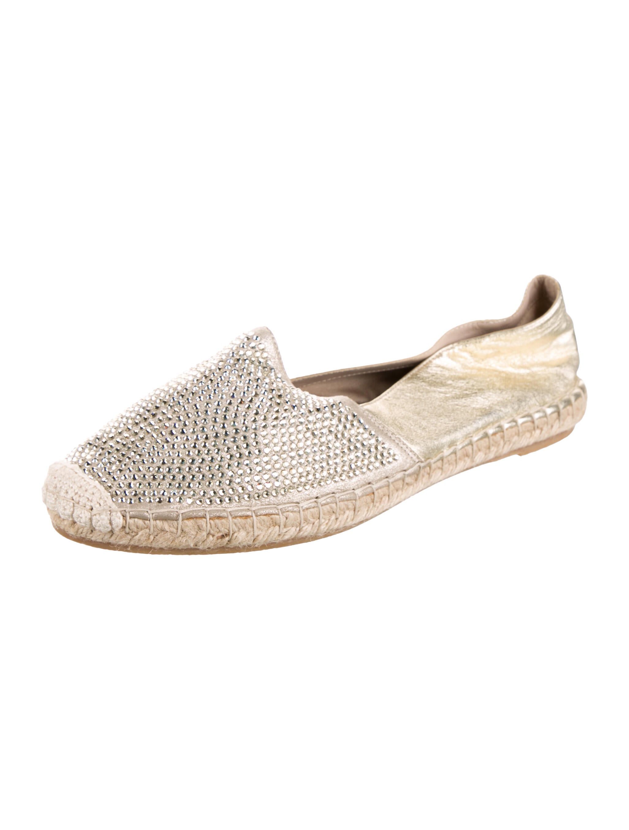 Le Silla Leather Patterned Espadrilles