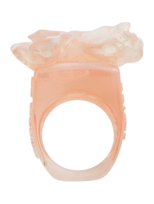 La Manso Resin Cocktail Ring