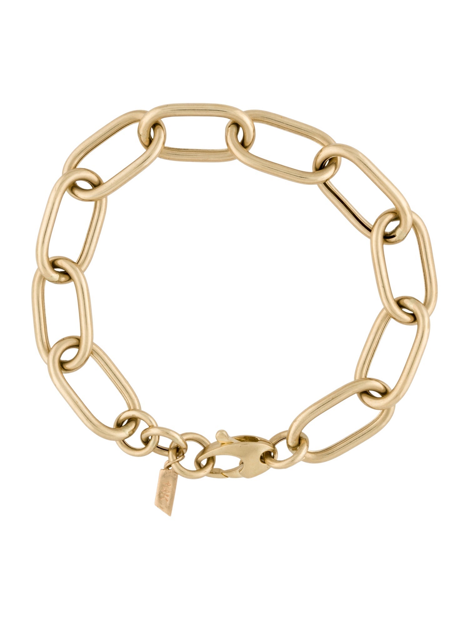 Loren Stewart 14K XL Boxy Long Link Bracelet