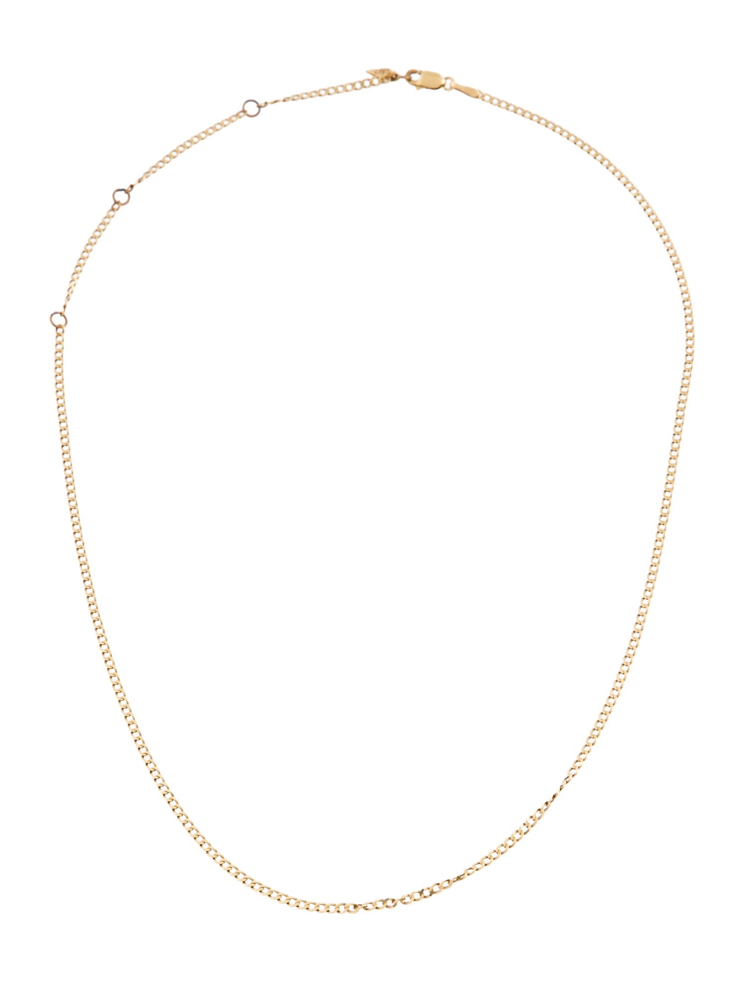 Loren Stewart 14K Petite Havana Chain Necklace