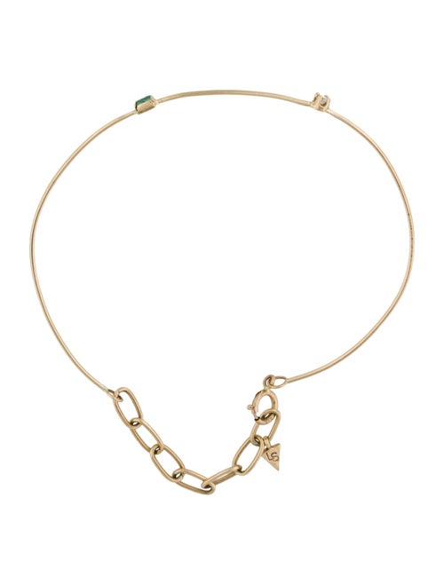 Loren Stewart 14K Emerald & Diamond Bracelet