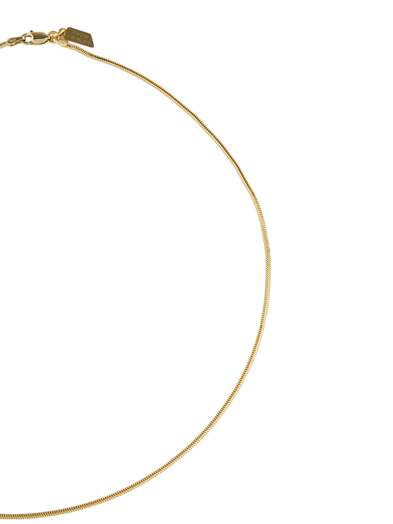 Loren Stewart 14K Classic Snake Chain Necklace