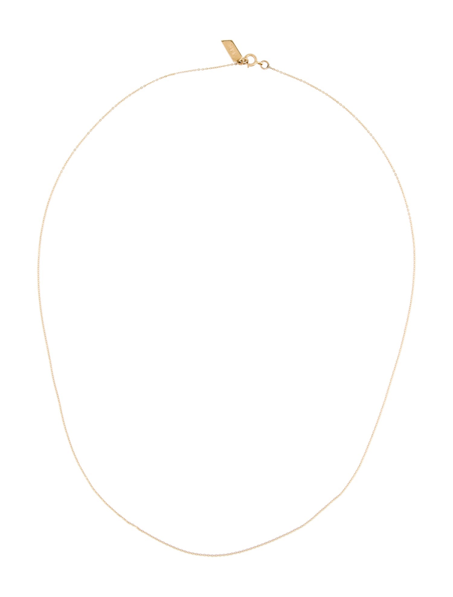 Loren Stewart 14K Flat Oval Link Chain