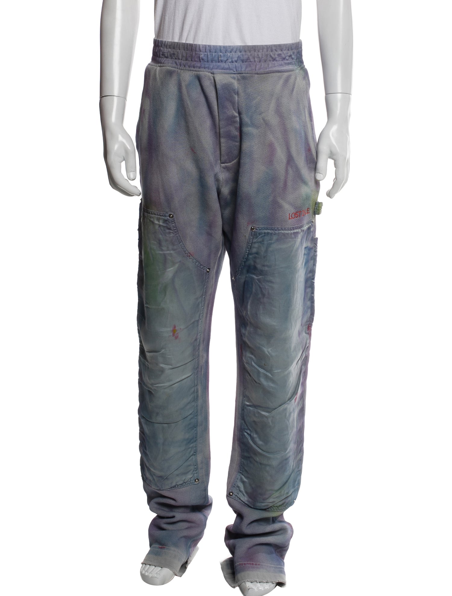 Lost Daze Graphic Print Cargo Pants