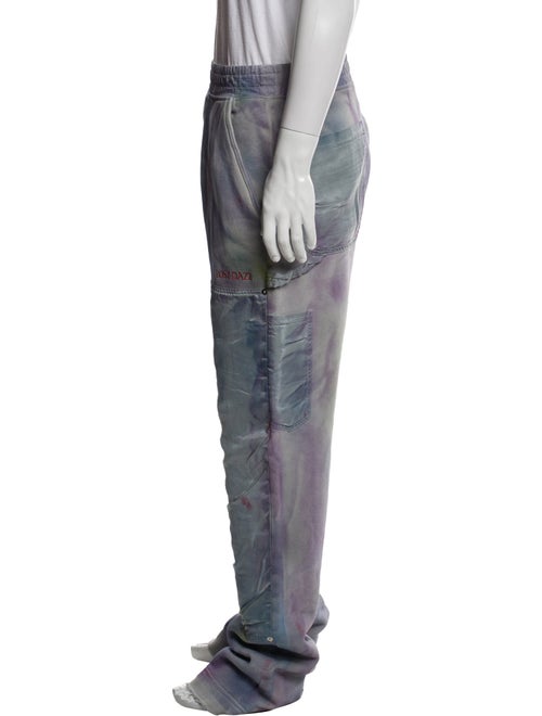 Lost Daze Graphic Print Cargo Pants