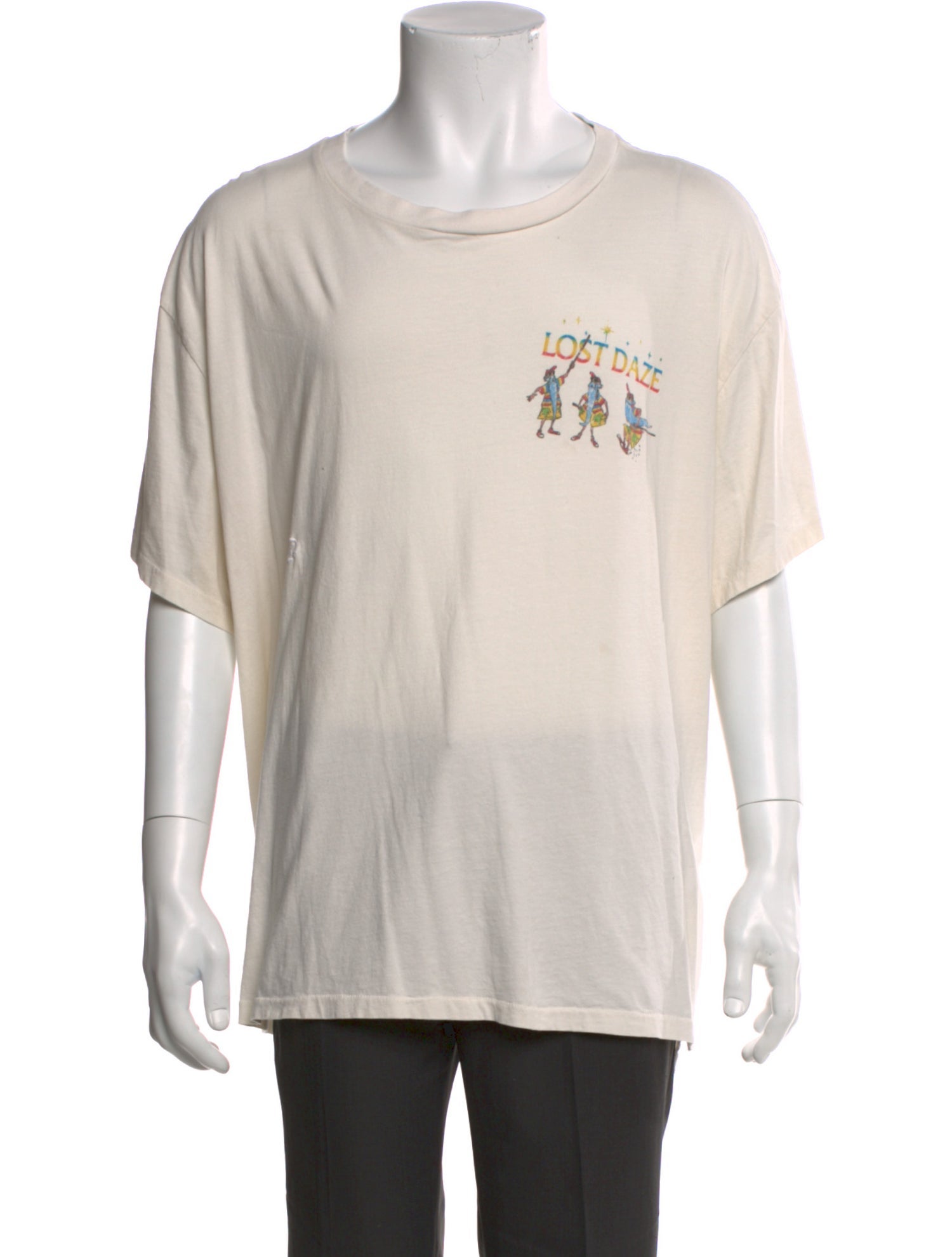 Lost Daze Graphic Print Crew Neck T-Shirt