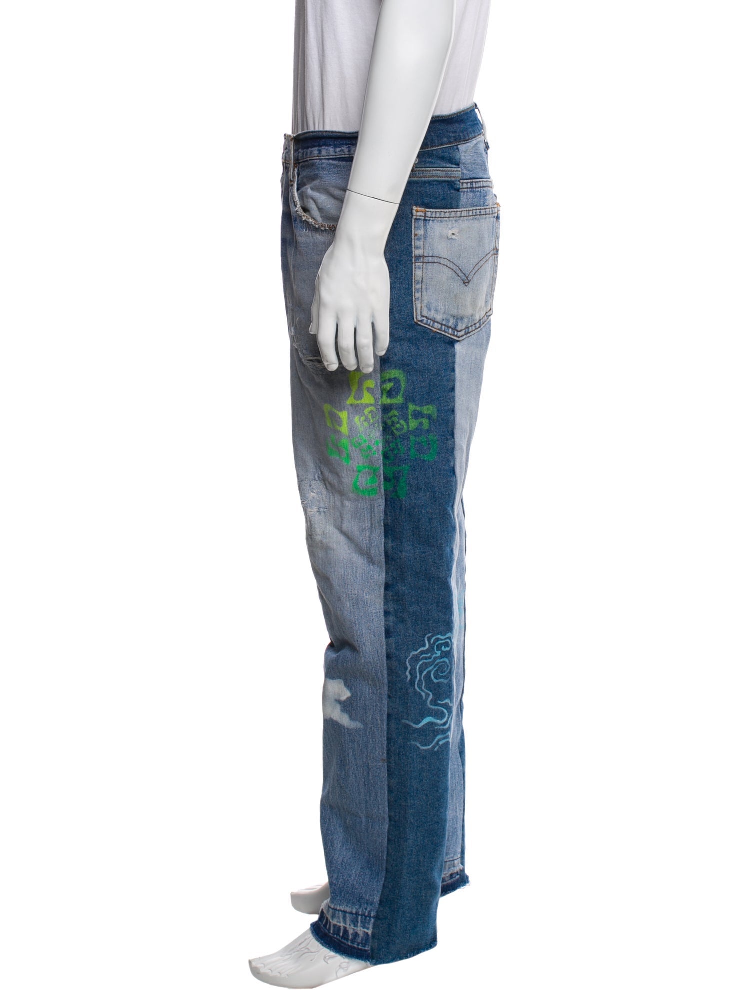 Lost Daze Graphic Print Pants