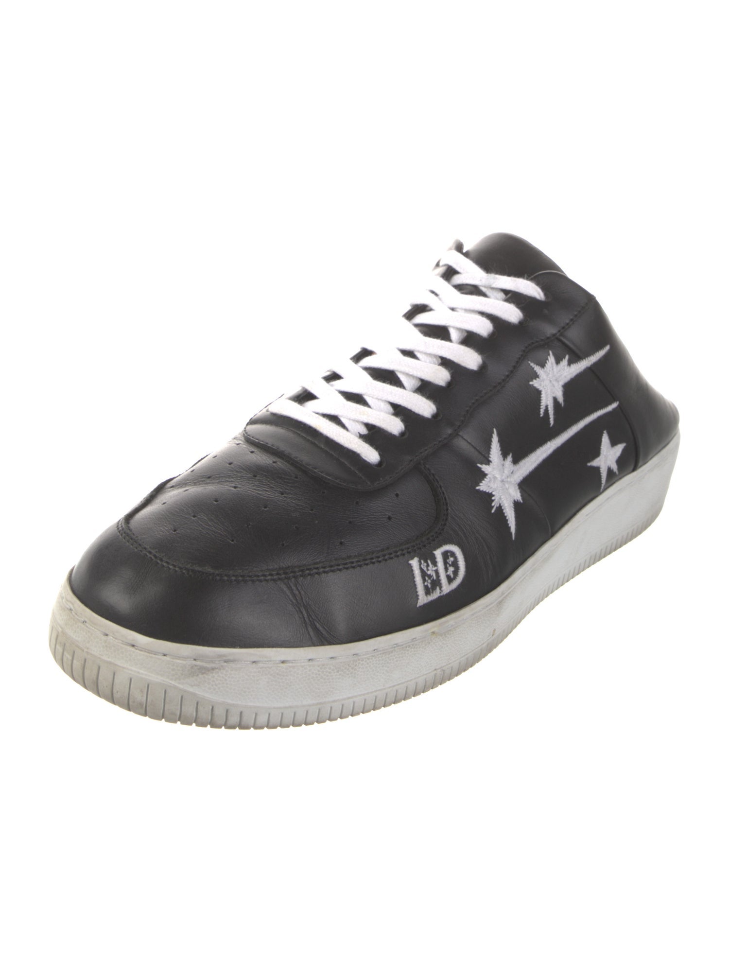Lost Daze Leather Patterned Sneakers